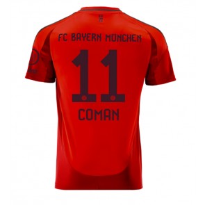 Bayern Munich Kingsley Coman #11 Domácí Dres 2024-25 Krátký Rukáv